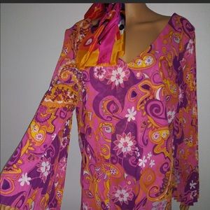 Plus Hot In Hollywood Floral Blouse